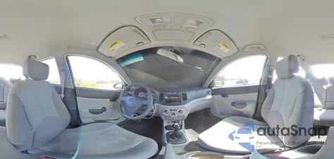 2009 Hyundai Accent Gls из США, поврежденный, VIN KMHCN46C09U321979